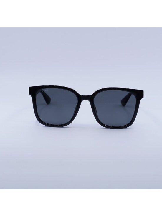 Gucci GG1346SK 001 Sunglasses Black Square Frame, Smoke Lenses main image 8